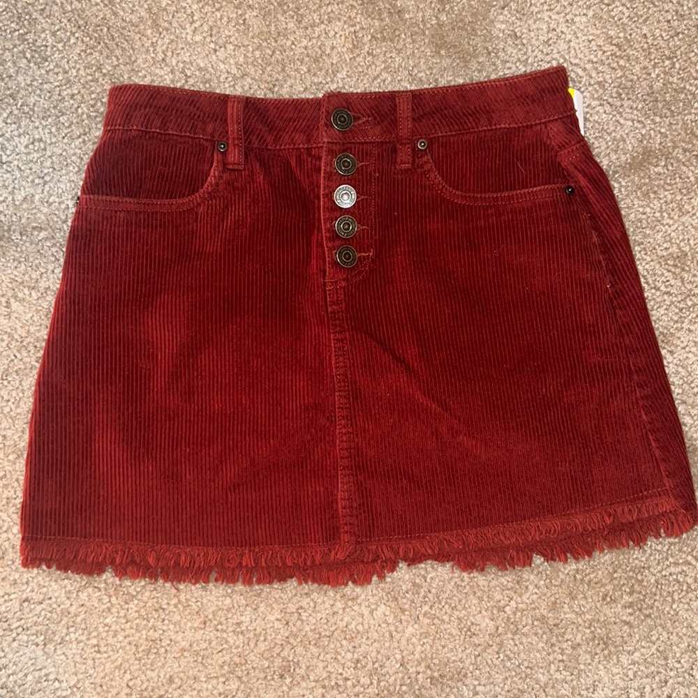 Corduroy Skirt